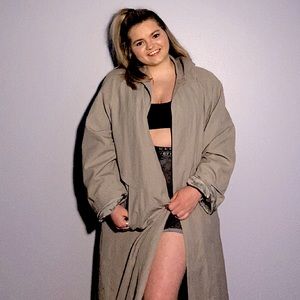 London Fog Long Trench Coat